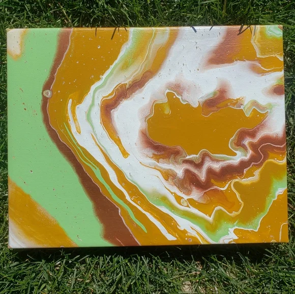 Handcrafted Acrylic Paint Pour - Picture 1 of 6